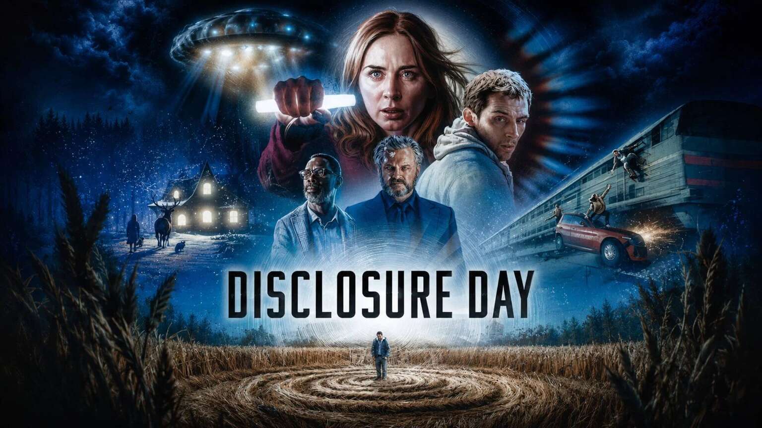 Disclosure Day 2026 starring Emily Blunt and Josh O'Connor
