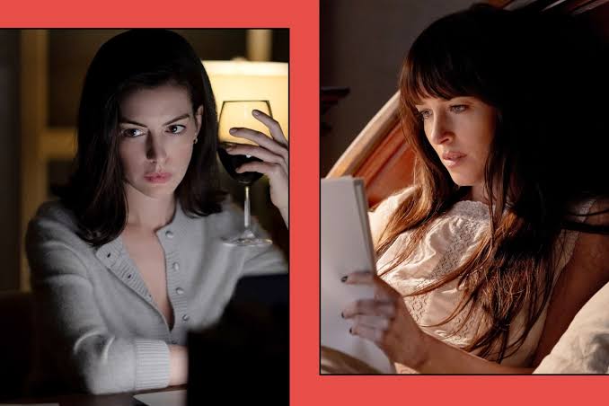 Anne Hathaway and Dakota Johnson in Verity 2026