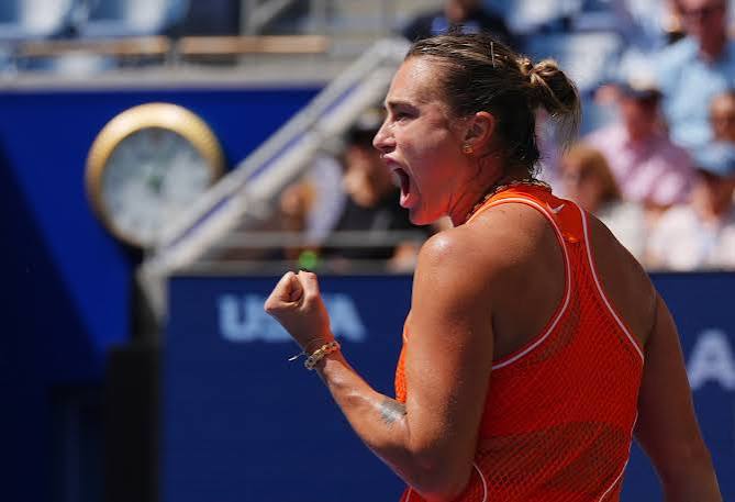 Aryna Sabalenka at the US Open 2026