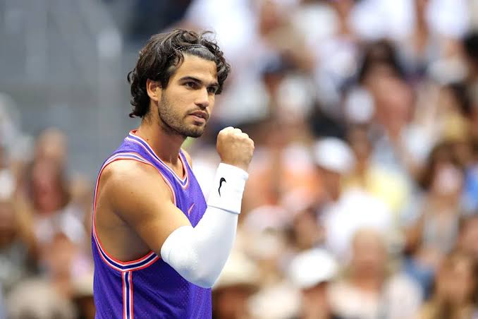 Carlos Alcaraz at the US Open 2026