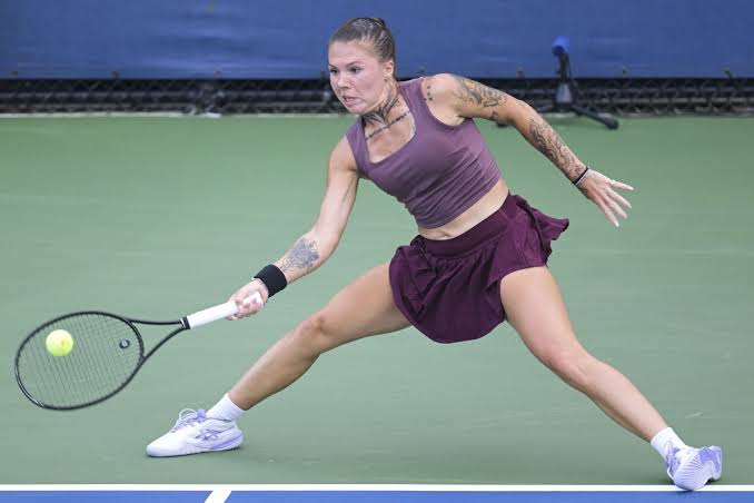 Oleksandra Oliynykova at the US Open 2026