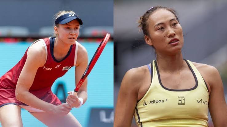 Qinwen Zheng vs Elena Rybakina at the US Open 2026